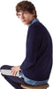 Lacoste Organisch Katoen V-hals Trui - Sporttruien - navy (marineblauw) - Mannen