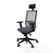 Bureaustoel met hoofdsteun Piqueras y Crespo 2D066G1 Donker grijs