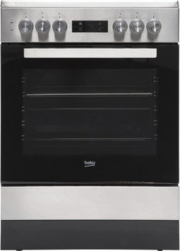 Beko FSM67320GXS - Elektrisch Fornuis - 4 kookzones - 65L oven