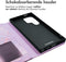 imoshion Hoesje Geschikt voor Samsung Galaxy S24 Ultra Hoesje Met Pasjeshouder - imoshion Design Bookcase smartphone - Meerkleurig / Purple Marble
