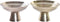 Middenstuk DKD Home Decor Gouden Koper Aluminium Arabisch (34 x 34 x 20 cm) (2 Stuks)