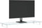 vidaXL - Monitorstandaard - 100x35x8 - cm - gehard - glas - en - metaal - wit