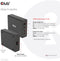 Club 3D CAC-1906 - Reisoplader 132W - 4 poorten USB Type-A en -C - Power Delivery (PD) 3.0 - Zwart