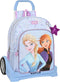 Schoolrugzak met Wielen Frozen Believe Lila 33 x 42 x 14 cm