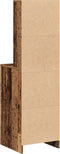 vidaXL - Hoge - kast - in - oud - hout - 40x41x135 - cm