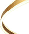 Steinhauer Ringlux 3676GO - Hanglamp - LED ring Ø100 - Goud