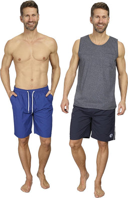 Vrijetijdsshort, kleur marine, maat 2XL