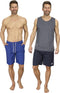 Vrijetijdsshort, kleur marine, maat 2XL