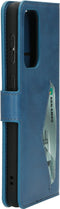 Mobiparts Galaxy A33 (2022) 5G - Classic Wallet Case - Ruimte voor pasjes - Blauw