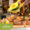 HI NATURE™ Citroenpers - Handmatige Citruspers - Roestvrij Zinklegering - Groen / Geel
