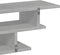 vidaXL - Tv-wandmeubelset - bewerkt - hout - betongrijs