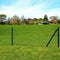 vidaXL - Euro - hek - 25x1,2 - m - staal - groen