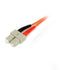Startech.com 50/125 Multimode LC-SC Fiber Cable - 1m - Oranje