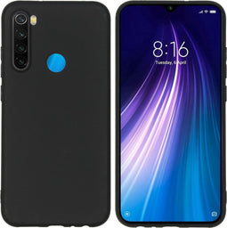 iMoshion Hoesje Geschikt voor Xiaomi Redmi Note 8 Hoesje Siliconen - iMoshion Color Backcover - Zwart