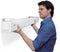 Da-Lite Elpro Electrol - Projectiescherm - Wit