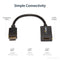 StarTech DP2HDMI2 - DisplayPort naar HDMI Adapter - 1920x1200 - Zwart