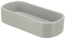 Trixie voerbak / drinkbak ovaal keramiek assorti 22x10 cm 600 ml