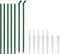 vidaXL - Draadgaashek - met - grondankers - 1x10 - m - groen