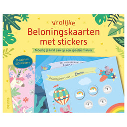 Vrolijke beloningskaarten met stickers