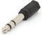 VROUWELIJKE 3.5mm STEREO JACK NAAR MANNELIJKE 6.35mm STEREO JACK (CAA29)