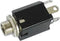 VROUWELIJKE 6.35mm MONO JACK - MET SCHAKELAAR (CA043)