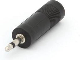 VROUWELIJKE 6.35mm MONO JACK NAAR MANNELIJKE 3.5mm MONO JACK (CAA14)