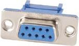 VROUWELIJKE 9P SUB-D CONNECTOR VOOR PLATTE KABEL (CC056)