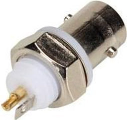 VROUWELIJKE BNC-CONNECTOR - VOOR CHASSIS - GEÏSOLEERD (CBNC08N)