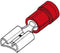 VROUWELIJKE CONNECTOR 4.8mm ROOD (FRF4)