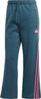 adidas Future Icons 3-Stripes Broek - Dames - Hoge taille - Turquoise - L