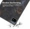 imoshion Tablet Hoes - Geschikt voor Xiaomi Pad 6 Pro, Xiaomi Pad 6 - Design Trifold Bookcase - Black Marble
