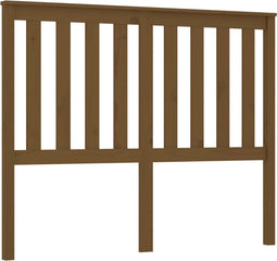 vidaXL - Hoofdbord - 126x6x101 - cm - massief - grenenhout - honingbruin