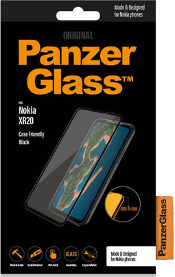 PanzerGlass Screenprotector Geschikt voor Nokia XR20 - PanzerGlass Anti-Bacterial Case Friendly Screenprotector smartphone
