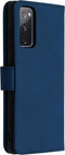 iMoshion Hoesje Geschikt voor Samsung Galaxy S20 FE Hoesje Met Pasjeshouder - iMoshion Uitneembare 2-in-1 Luxe Bookcase - Donkerblauw