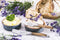 Laguiole Style de Vie Botermessen Luxury Line - 4-delig - Olijfhout