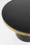 Zuiver Glam Salontafel Rond 60 cm Zwart/ Goud