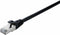 FTP Category 7 Rigid Network Cable V7 V7CAT7FSTP-50C-BLK Black 0,5 m