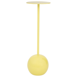 Urban Nature Culture - Bijzettafel Hoog - Lichtgewicht Aluminium - Warm Olive / Ø 21 * 66 CM