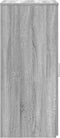 vidaXL - Opbergkast - 50x45x103,5 - cm - bewerkt - hout - grijs - sonoma - eikenkleur