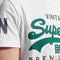 Superdry VL TEE - Heren T-shirt - Slimfit - Wit