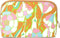 Oilily Chiara - Toilettas - Dames - Met Spiegeltje - Waterdicht - Bruin - One size
