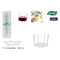 Glazenset Algon Plastic 12 Onderdelen (12 Stuks)