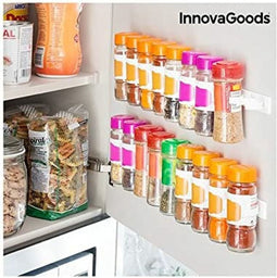 Kruidenrek InnovaGoods IG114086 Wit Zelfklevend