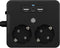 Icy Box IB-MPS2220B-CH - Oplader - Zwart