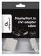 Gembird A-DPM-DVIF-002-W - Mini DisplayPort naar DVI-D adapter - Plug & play - Wit