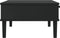 vidaXL - Salontafel - SENJA - 100x55x33 - cm - rattan-look - massief - hout - zwart