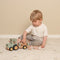 Little Dutch - Tractor met Trailer - FSC Hout - Little Farm