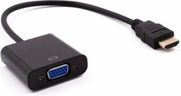Nilox NXADAP01 - HDMI naar VGA Adapter - 15 cm - Zwart