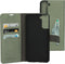 Mobiparts Galaxy S21 Plus - Classic Wallet Case - Ruimte voor pasjes - Groen