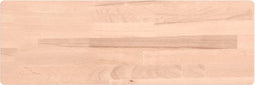 vidaXL - Wandschap - 60x20x2,5 - cm - massief - beukenhout